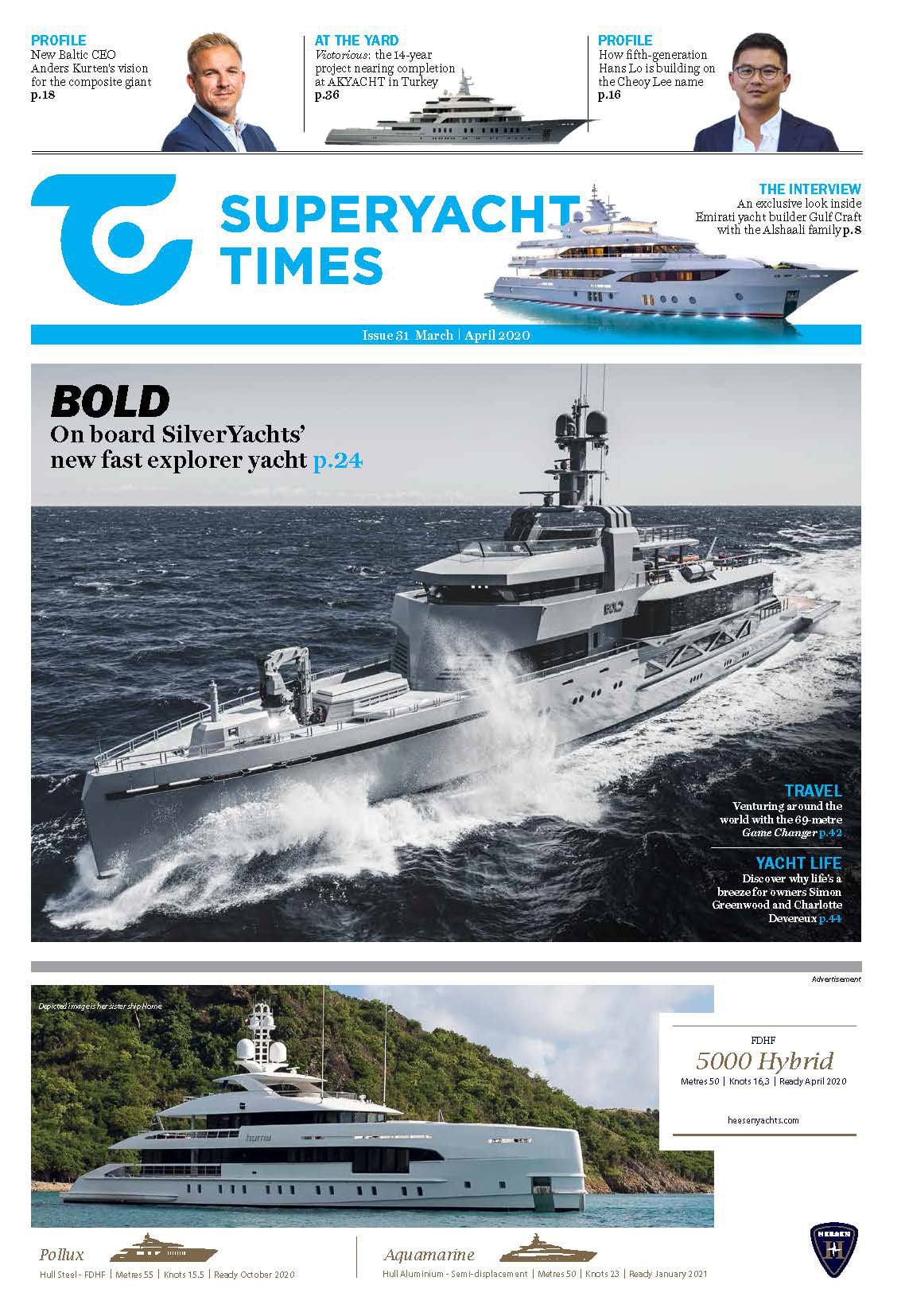 SUPERYACHT TIMES TAKES THE PULSE OF OUR CEO Baltic Yachts
