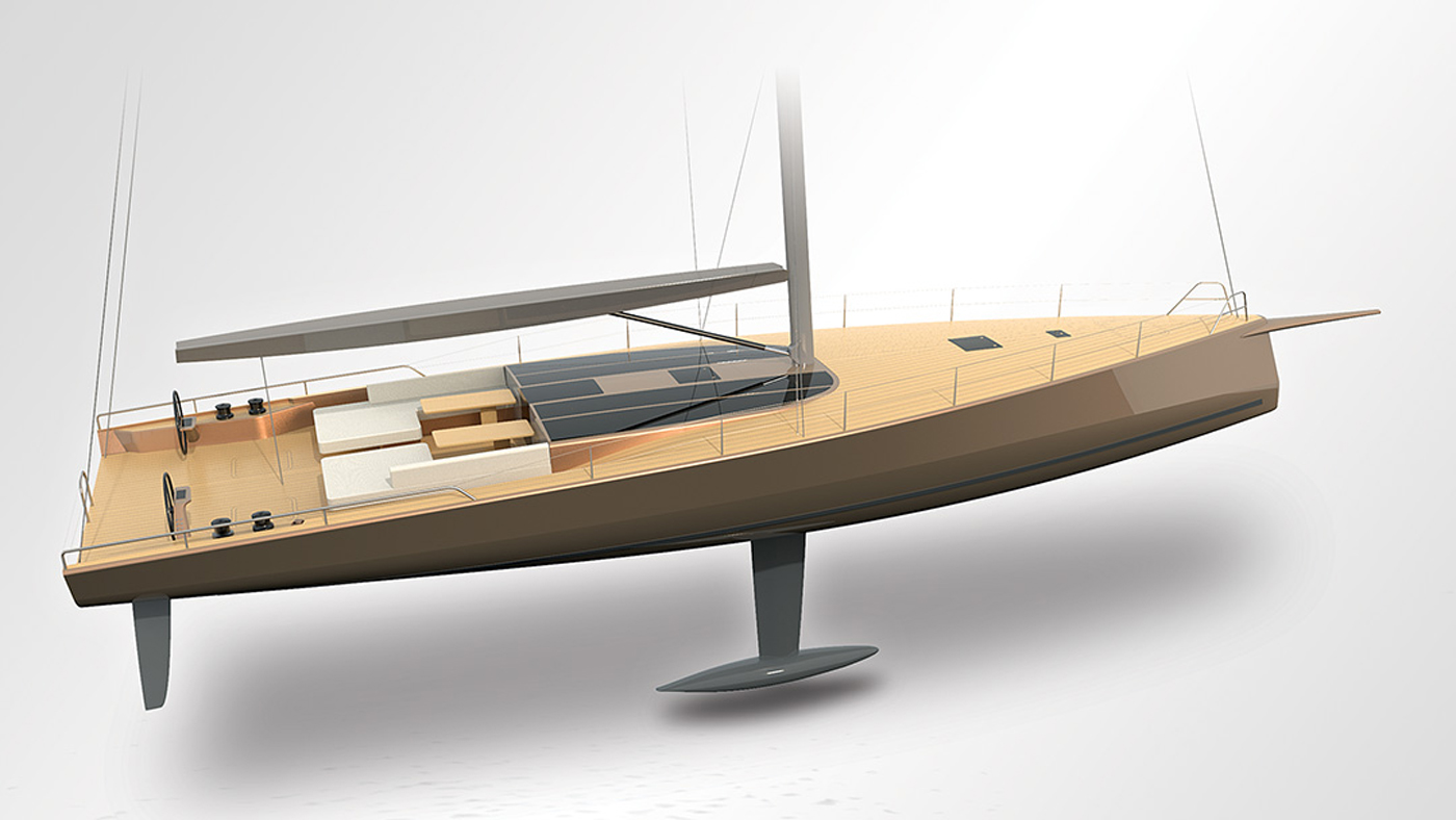 baltic yachts cafe racer 68