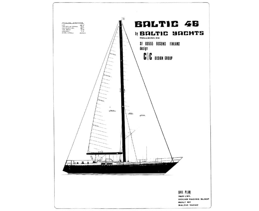 BALTIC 46 QUEEN ANNE REFIT Baltic Yachts