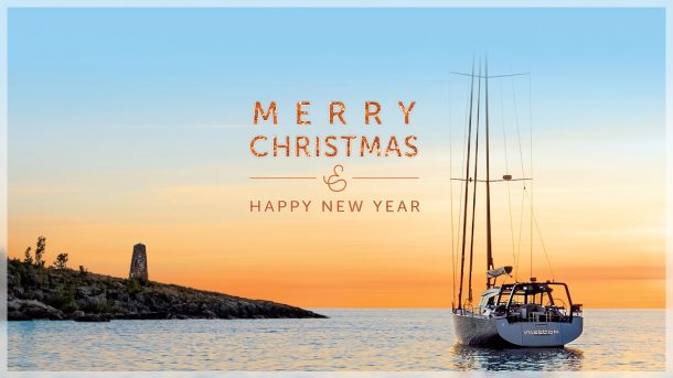 Winter lake view from Sotkamo, Finland.